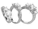 Three diamond rings